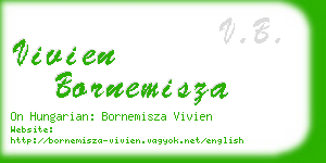 vivien bornemisza business card